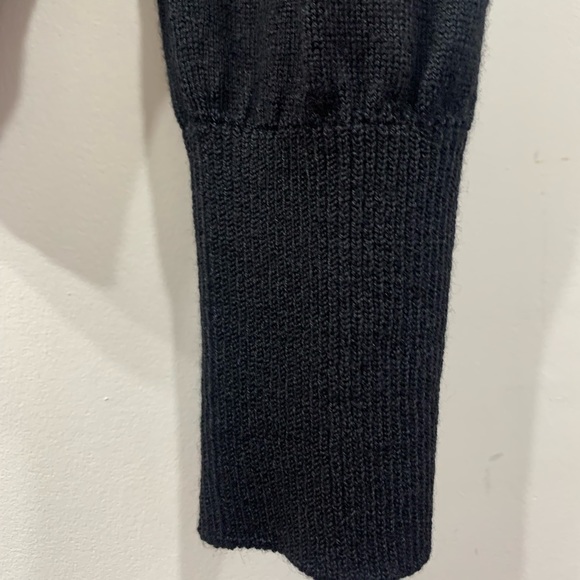 Nike Golf V-neck Pullover  Sweater Wool Blend Black XL - Picture 8 of 11
